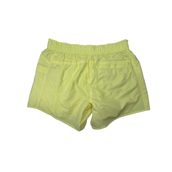 Free People Movement Shorts In The Wild Yellow Athletic Baggy Mid Rise Shorts S - Picture 7 of 10